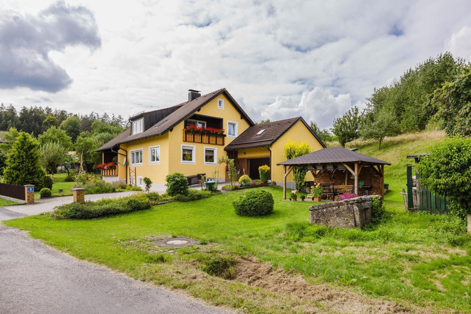 Ferienwohnung Baecher Wiesau Ngoại thất bức ảnh